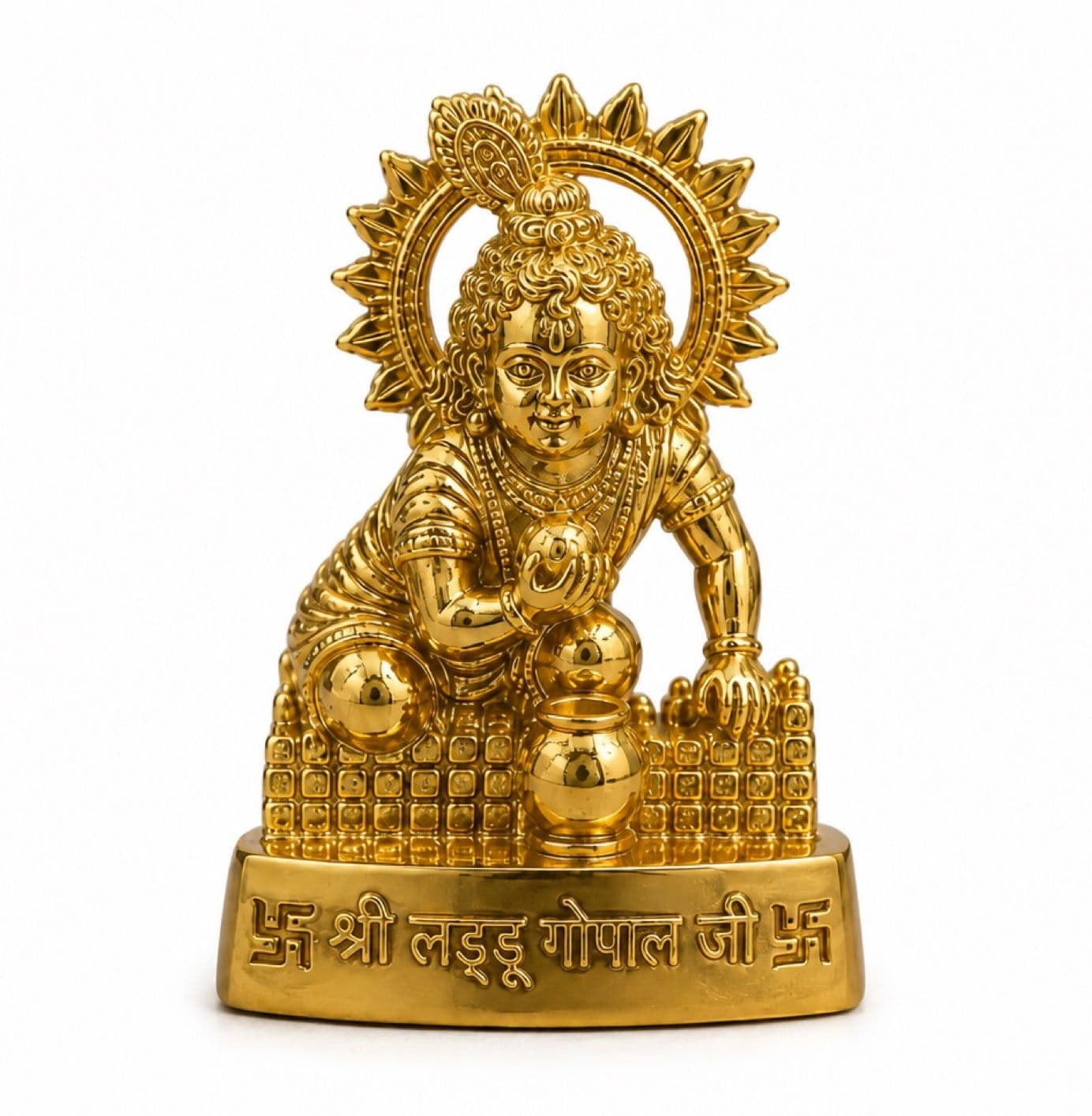 Laddu Gopal Krishna Metal Idol